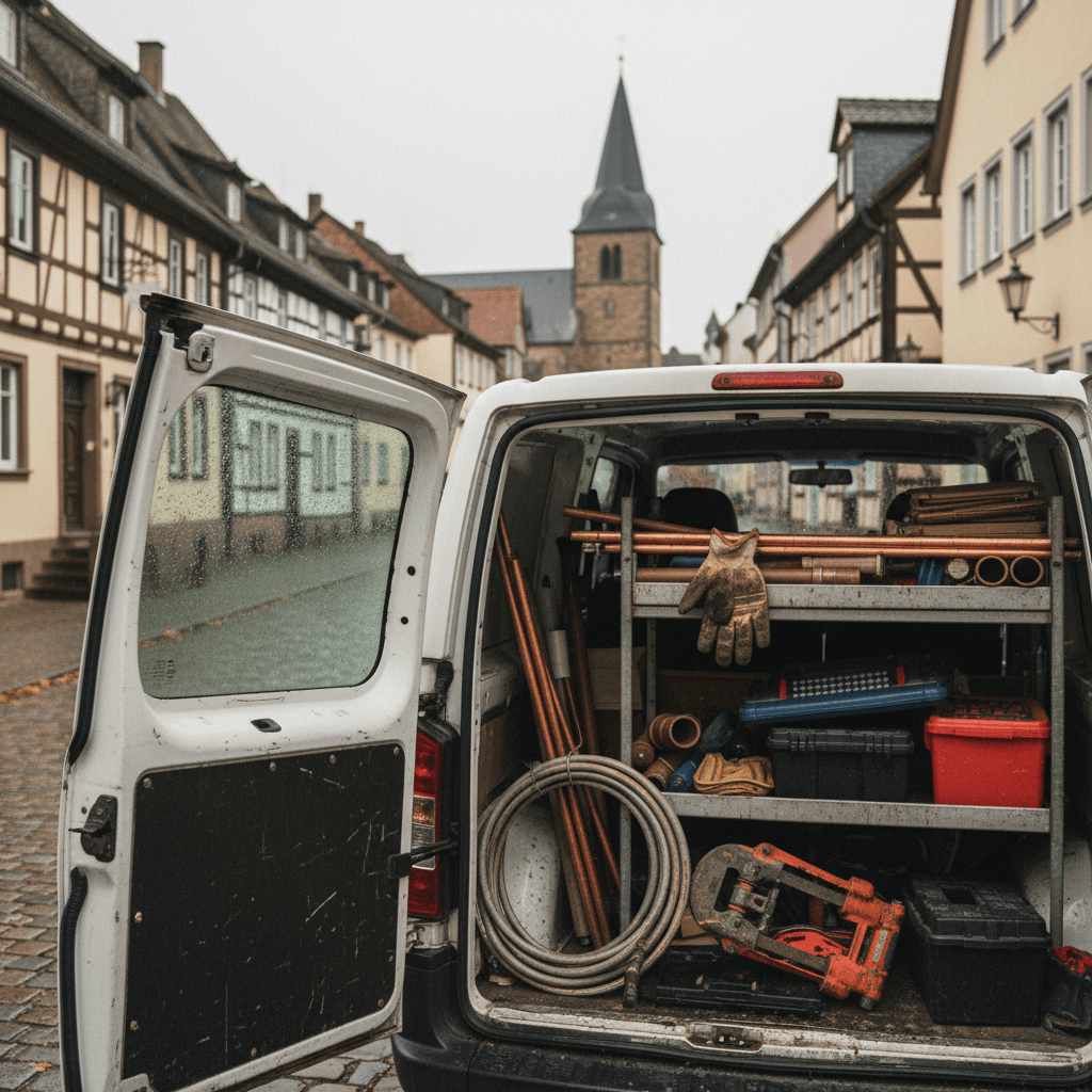 Einsatzfahrzeug unseres Teams